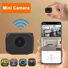Mini Camera WiFi 1080P HD Smart Home Security Portable IP Cam Remote Monitoring
