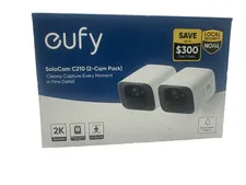 NEW, SEALED Eufy SoloCam C210 (2-Pack) Wireless 2K Outdoor Camera, Local Storage