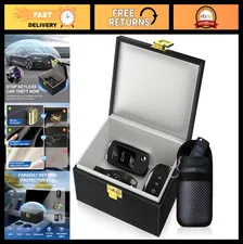 Faraday Box & Bags for Car Keys - Signal Blocking Keyless Entry Safe Protector