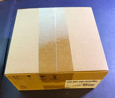 Brand New  LUM-MNT-CAP-IPPTZ-WH  Luma Surveillance White Dome IP Cap