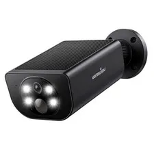 Wansview Refurbished Outdoor Solar Security Camera Wireless 2K WiFi Ai Detection