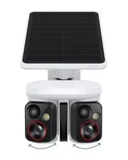 Baseus X1 Pro Dual-Tracking Solar Security Camera Outdoor Wireless, White
