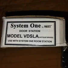 SYSTEM ONE BY VALET DOOR STATION MODEL VDSLA