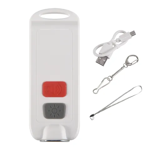 Personal Alarm,Safety Alarm for Women with SOS LED Light,130DB Siren,3697