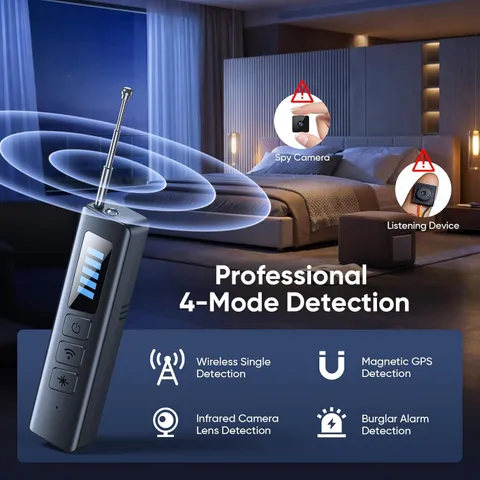 Hidden camera detector travel security tool is suitable for protecting privacy