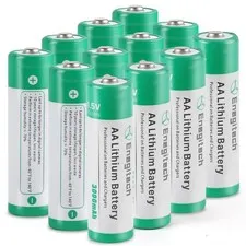 16-Pack AA Lithium Batteries for Blink Camera - Long-Lasting Power & Performance
