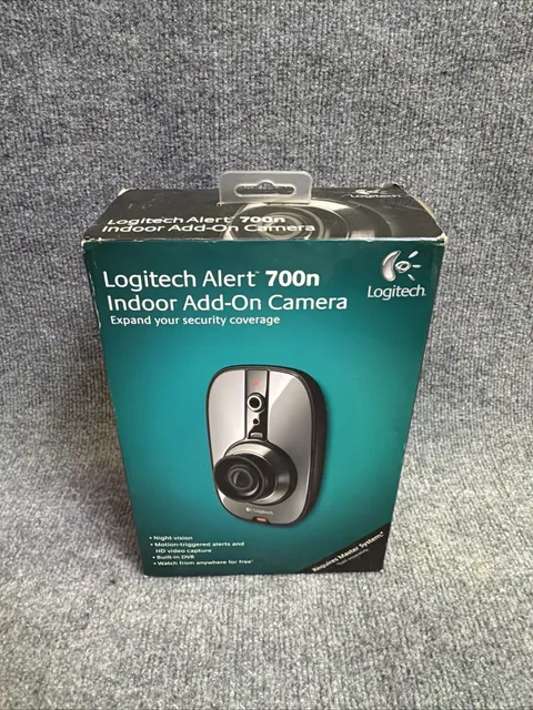 Logitech Alert 700n Indoor Add-On Camera - Brand New