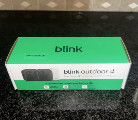 Blink Outdoor 4 (4th Gen) Wireless Security Camera + Sync Module, 2 Cameras