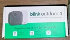 Blink Outdoor 4 Wireless Security Camera System 2 year battery + Sync Module NEW