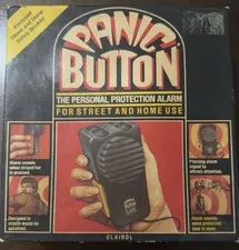 Vintage 1979 Clairol Panic Button for Street and Home Use Original Box