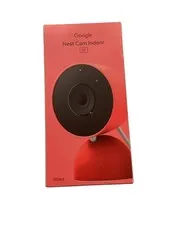 Google - Nest Cam Indoor (wired, 3rd gen) - Latest Model - 2K Video BERRY