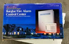 Radio Shack "EIGHT ZONE" Burglar Fire Alarm w/ Remote Keypad 49-485 New in BOX.