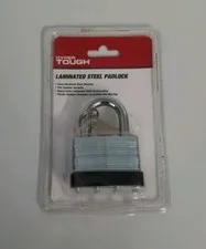 Brand New Hyper Tough 44mm Laminated Steel Padlock with 1-3/16" Shackle