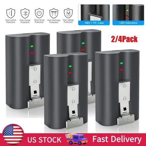 Genuine Rechargeable Battery V4 Ring Video DoorBell 2, 3 4 Quick Release Nice US