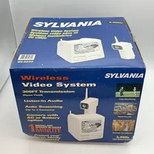 NEW Sylvania WL5230 Wireless 2.4GHz 300 ft Video Security Surveillance System Z7