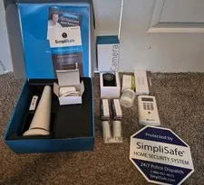 SimpliSafe Smart Home Security System 7 Pieces Kit - New Open Box