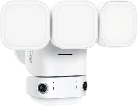 Floodlight Camera, 2K HD Dual-Lens Outdoor Security Camera | 180 Degree Panorami