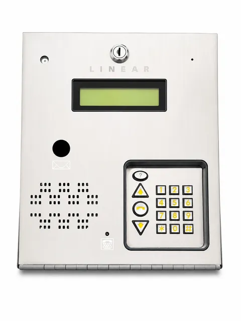 Linear AE-100 Telephone Entry System - Commercial Use - One Door Access Control