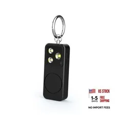 B11 Portable Lighting Women's Safety Alarm Device 150dB Black - Lighting Alarm