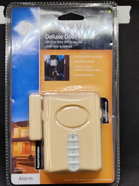 GE Personal Security Deluxe DOOR ALARM # 45117