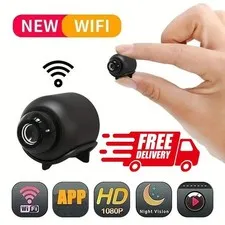 1080P Mini Camera CCTV WiFi HD IP Night Vision Camcorder Home Security Cam US