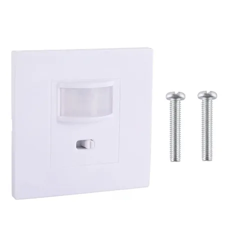 PIR Motion Sensor Wall Switch AC100-240V Professional for Lighting Maintenance
