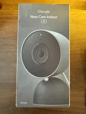 New Sealed - Google Nest Cam Indoor 2K Security Camera GA09975-US G1NRR