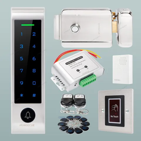 HOMSECUR Weatherproof IP66 APP WIFI PIN Access Control Touch Keypad