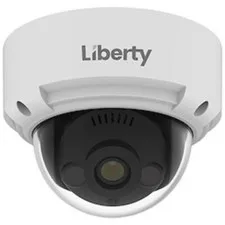Liberty AI 8MP IP  4mm, True WDR, 100’ IR, PoE Outdoor Dome Camera-#L3IP8DS4