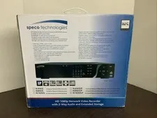 NEW Speco N16NSF4TB  16 Channel Network Server with 16 POE 4TB HDD