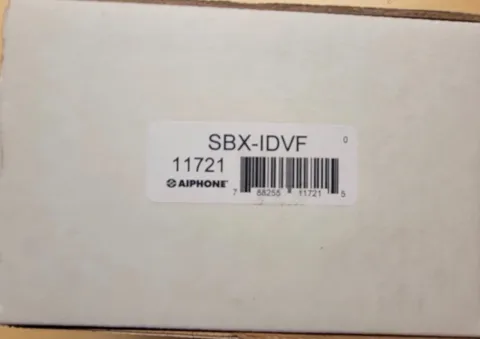 AIPHONE SBX-IDVF 11721 Surface Mount Box, Stainless Steel