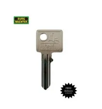 Genuine Burg Wachter 68R Padlock Key Blank-
