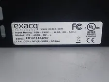 Exacq Technologies IPS-4000-R2 Ip Camera Nvr Server.
