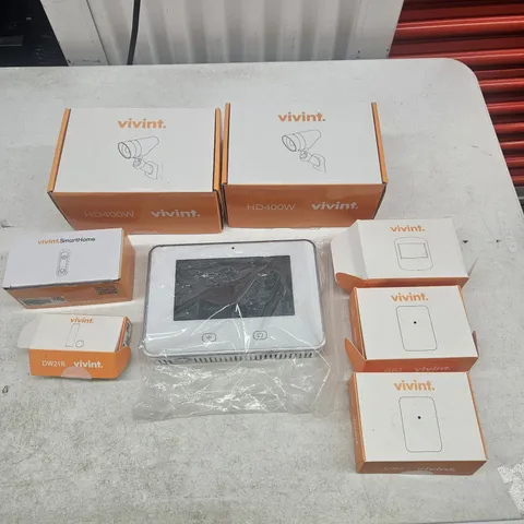 Vivint Camera Lot V-MP2-345 DW21R DBC2S CB2 PlR2 HD400W Untested 
