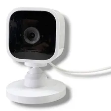 Blink Mini Indoor 1080p HD Smart Security Camera White with Night Vision Audio