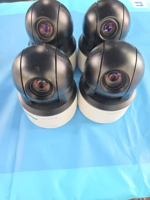 Lot of 4 Sony SNC-EP520 IPELA Commercial PTZ Surveillance Camera,  Untested