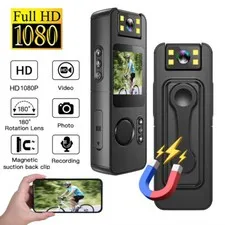 HD Mini Camera WiFi Portable Video Recorder Police Body Worn Camera Night Vision