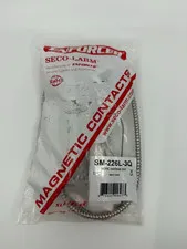 Enforcer SM-226L-3Q magnetic contacts for overhead door • armored cable • NO/NC