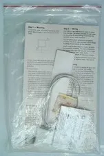 GE Security Sentrol 5150-W On The Glass Shock Break Sensor White