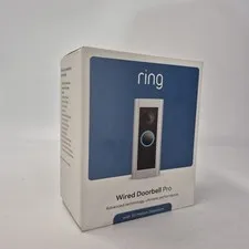 Ring Wired Doorbell Pro With 3D Motion HD Video Smart WiFi Doorbell Satin Nickel