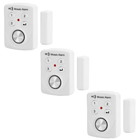 Mosaic Alarm 3 Keypad Door Alarms 130db No Vibration