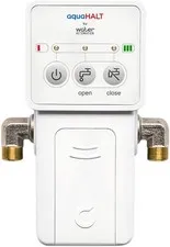 Smart Home Water Toilet Leak Detector Alarm and Automatic Shut Off White 