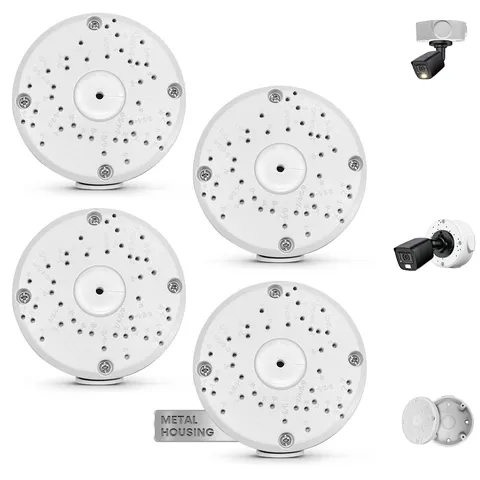 Universal Metal Security Camera Junction Box for Bullet Waterproof Base