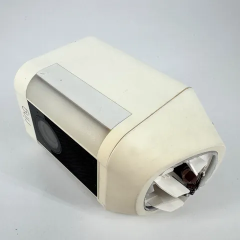 ISSUE Ring Spotlight Cam Wireless White Outdoor Camera Battery 5AT3S8 acceptable