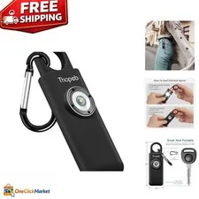 Reliable Keychain Self-Defense Alarm with 130dB Sound - Perfect for All Ages