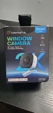 HomiQ 3MP 2K Window Camera for Home Security, 5Ghz & 2.4Ghz WHITE
