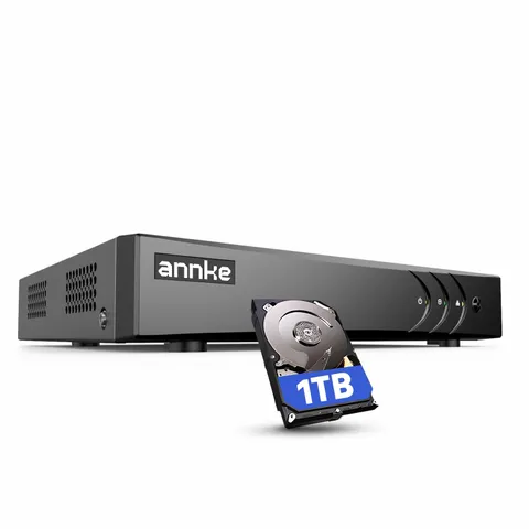 ANNKE 3K Lite 8 Channel Hybrid 5-in-1 Security Digital Video Recorder, H.265+...