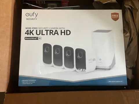 Eufy Security Camera 3C 4-Cam Kit, Wireless 4K w/BONUS Storage