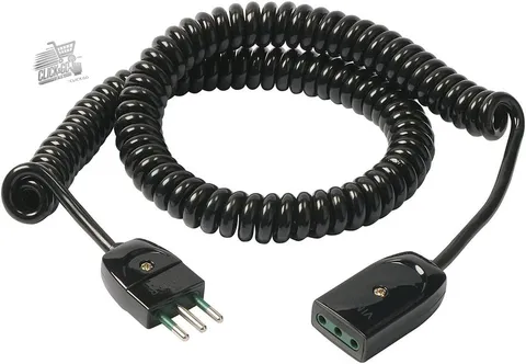VIM-0P32352 Extendable Extension Cable 3G0.75, Black
