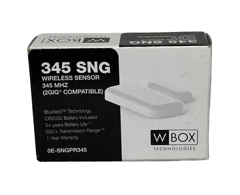 WBOX Technologies, WIRELESS SENSOR 345 MHZ-2GIG COMPATIBLE, Brand New